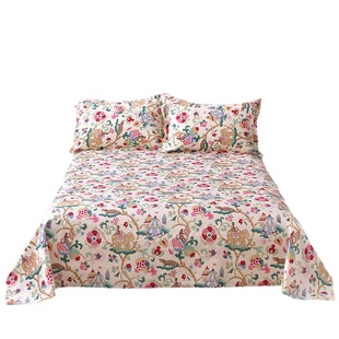 猴子大象老粗布床单布料 纯棉加厚粗布 四季布沙发桌布帆布三件套