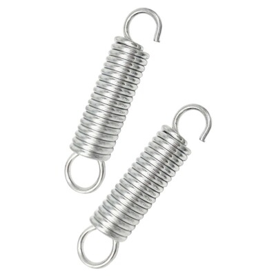 电动车双支撑通用弹簧电瓶车自行车后支架边脚架弹支架拉簧通用型