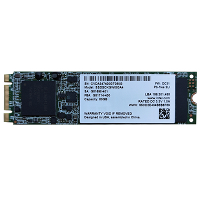 英特尔M22280SATA3接口