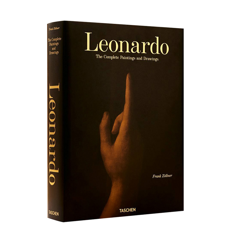 现货TASCHEN Leonardo da Vinci. Complete Paintings and Drawings达·芬奇绘画素描全集特大画册收藏美术艺术画集精装进口图书