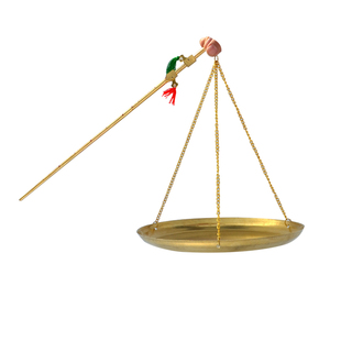 铜秤药房配药秤小秤中药克秤抓药秤小杆秤戥子老式秤检定计量称