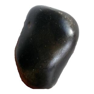 崂山试金湾纯天然试金石墨玉722克典当行专用试金打金工具19-1