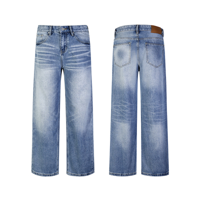 ALLFIT水波纹A字直筒蓝牛