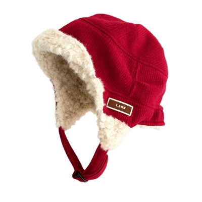 男女款冬季加绒加厚护耳雷锋帽子