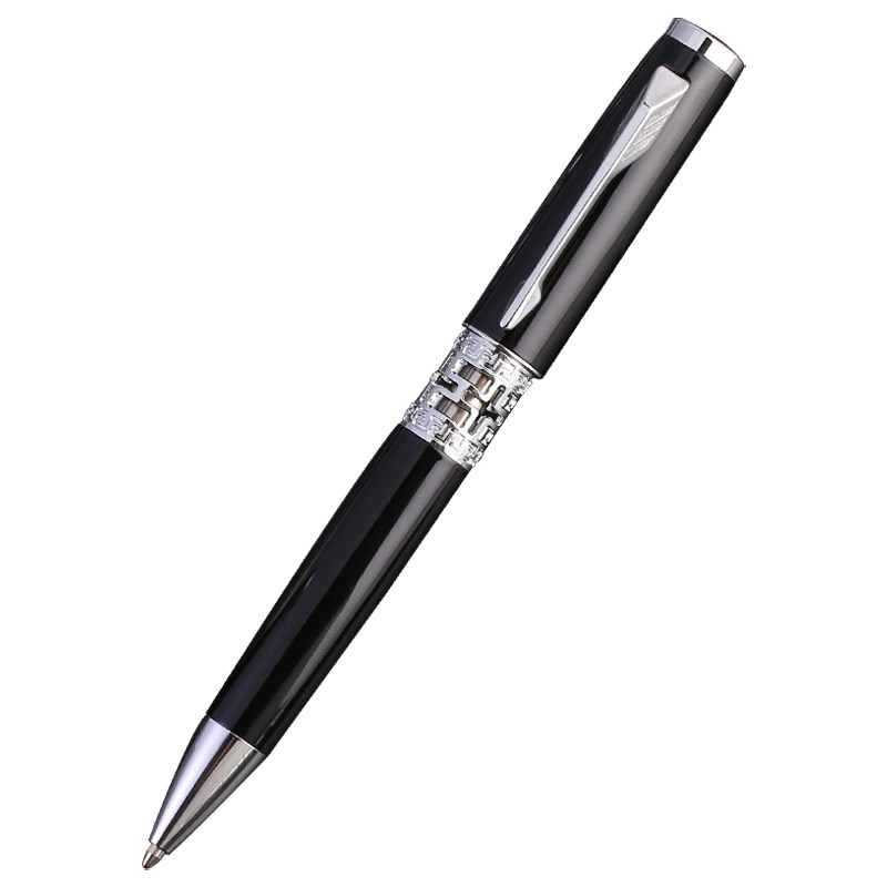 金属签字笔高档商务男士个性镂空办公送礼刻字定制圆珠原子宝珠笔