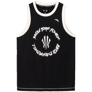 安踏凯里·欧文系列丨男士速干篮球运动背心女无袖上衣172521101