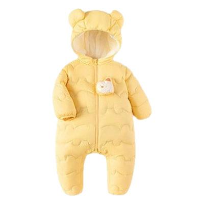 巴拉巴拉儿童羽绒服连体衣女宝宝男童2025冬装新款保暖造型洋气