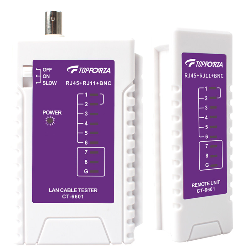 拓伏锐网络测试仪测试器测线仪网线电话线BNC视频监控线测试仪器
