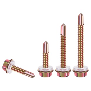 高强度外六角钻尾丝自攻螺丝钉燕尾钉铁皮彩钢瓦角钢板自钻钉