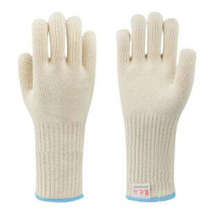 200度双层纯棉全棉耐高温手套隔热防烫五指灵活厨房手工高山炒茶