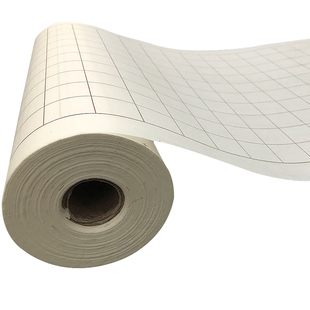 方格宣纸小楷书法纸白色仿古色半生熟长卷3厘米方格长卷作品宣纸