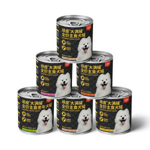 顽皮原生力狗狗罐头主食罐营养宠物零食小型犬泰迪狗粮拌饭狗湿粮