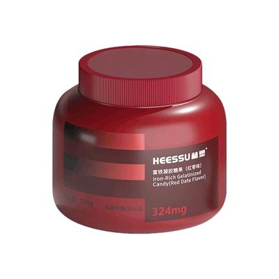 HEESSU赫塑富铁凝胶糖果(红枣味)270g*1瓶
