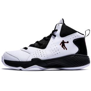 乔丹篮球鞋男鞋高帮官方旗舰店正品冬季新款皮面耐磨运动鞋子男款