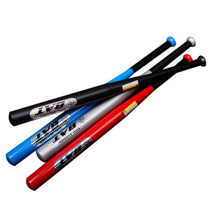 棒球棍 加厚加硬合金钢磨砂黑色棒球杆 车载防身潮棒 棒球棒