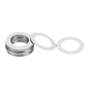 304不锈钢超薄金属垫片厚0.1/0.2/0.3/0.5mm圆形轴用间隙平垫垫圈