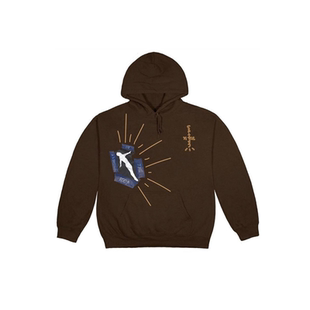 Travis Scott专辑限定款梯子连帽衫FOG高街休闲卫衣外套Lisa同款