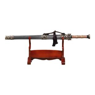 干将莫邪龙泉市周松清宝剑越王剑工艺品刀剑金属鞘百炼钢未开刃