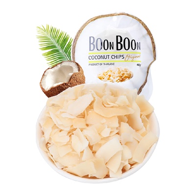 BoonBoon椰满满泰国进口椰片40g