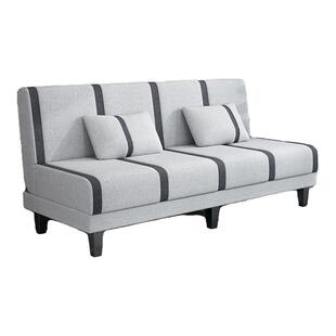 出租房专用可折叠沙发小户型客厅多功能拆洗布艺沙发床办公室午休