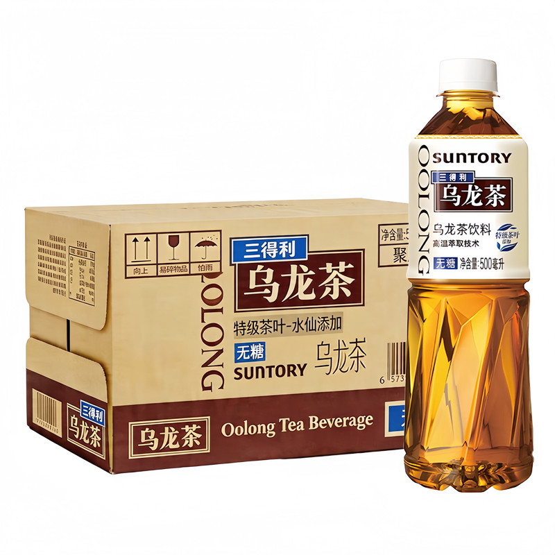 三得利乌龙茶500ml*15瓶整箱