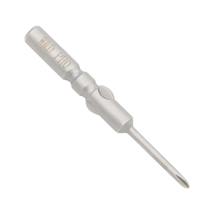 GOOD801电批头进口钢电动螺丝刀披嘴 5*60mm十字起子3.0*1#改锥头