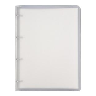 A4加厚活页笔记本B5简约大学生A5磨砂塑料日记本A6记事本定制logo