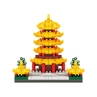 武汉地标性建筑拼装积木