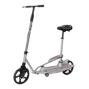 青少年脚踏滑板车折叠代步健身人力自行车校园二轮脚踩太空孩滑板