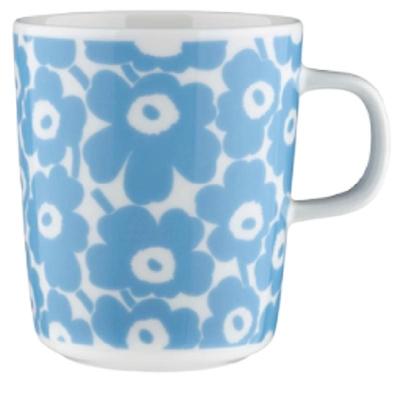 芬兰Marimekko玛莉美歌 日本限定 小黄花 黄蓝小花 手握 马克杯