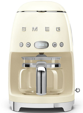 SMEG/斯麦格DCF02美式全自动家用滴漏式咖啡机保温一体机泡茶礼物