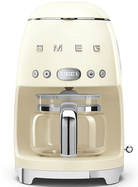 SMEG/斯麦格DCF02美式全自动家用滴漏式咖啡机保温一体机泡茶礼物