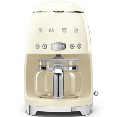 SMEG/斯麦格DCF02美式全自动家用滴漏式咖啡机保温一体机泡茶礼物