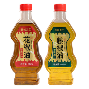 麻油椒麻油花椒油麻椒油特麻四川过桥米线专用405ml*2藤椒花椒油