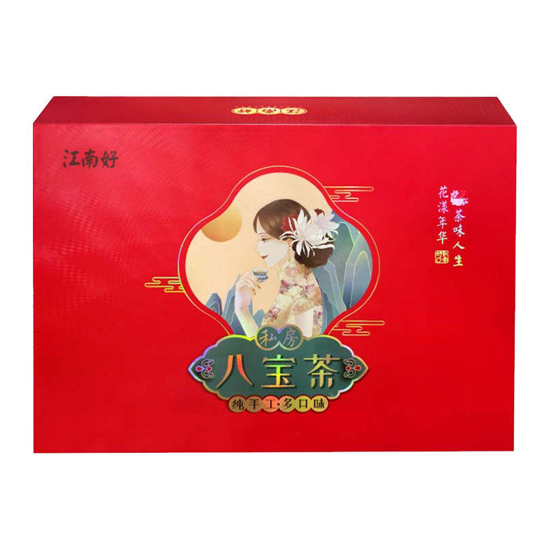 江南好玫瑰酱八宝茶1050礼盒宁夏