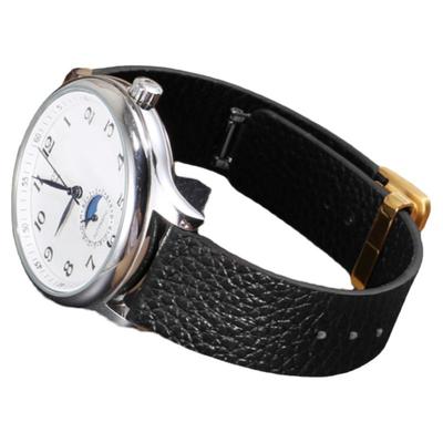 真皮手表带男女代用dw天王薄22mm