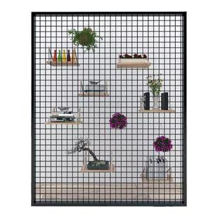 装饰铁网小孔网格照片墙工业风铁丝网隔断铁艺网格吊顶定制铁网架