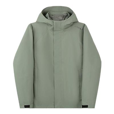 蜘蛛秋冬男子连帽保暖三合一夹克