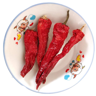 红辣椒东北黑龙江肇东农家手工穿串自然晾晒东北干辣椒一份500g