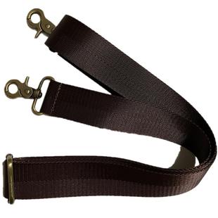 背包带斜挎帆布双肩包带子尼龙宽肩带配件固定扣咖啡公文包肩带男