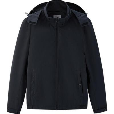 休闲连帽夹克外套连帽春秋标准版