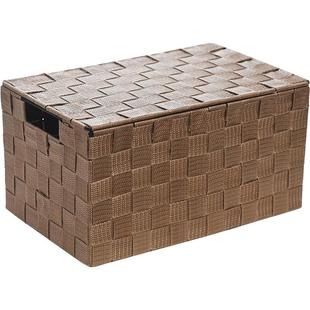 收纳盒尼龙布艺整理箱内衣有盖衣物储物箱玩具收纳箱置物储物篮