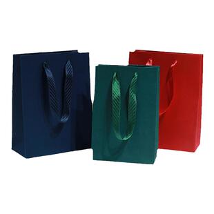 纯色礼品袋礼物手提袋特种纸牛皮纸袋定制袋子服装袋商务包装袋