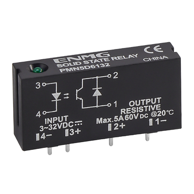 恩爵插针式pcb单列24v固态继电器