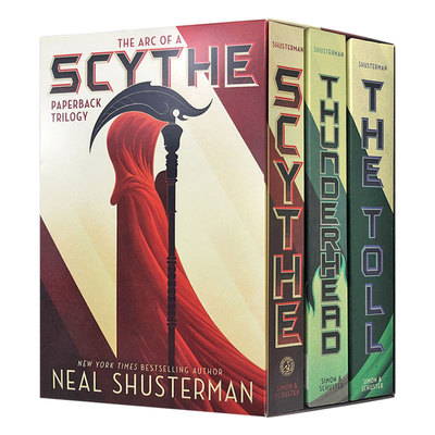 大镰刀三部曲 The Arc of a Scythe Trilogy Scythe 英文原版小说 尼尔舒斯特曼 英文版进口文学书籍