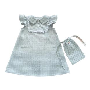 童装小飞袖背心裙纸样1:1布懂时光自主打版DIY缝纫自主研发BD-105