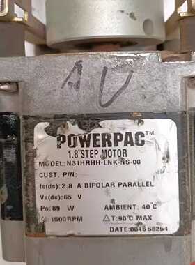 询价-POWERPAC 1.8度步进电机，型号N31HRHH-LN