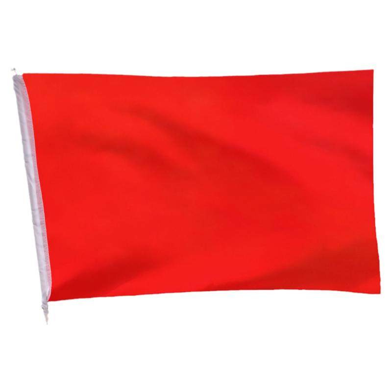1号2号3号4号5号6号纳米防水加厚纯色空白红旗彩旗飘旗大红旗全红旗纯色红旗办公室定制会议室礼堂旗背景户外