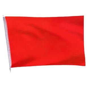 1号2号3号4号5号6号纳米防水加厚纯色空白红旗彩旗飘旗大红旗全红旗纯色红旗办公室定制会议室礼堂旗背景户外