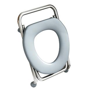 不锈钢蹲厕坐便凳折叠可移动老人孕妇蹲坑辅助神器防滑防溅简易凳